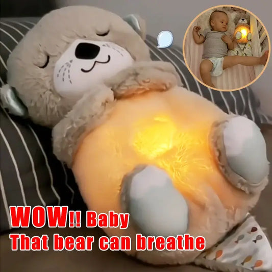 BabyBear Breathing Otter Plush Doll